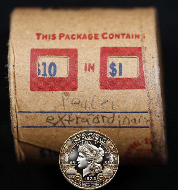 10 Circulated Peace Dollar Roll: Extraordinary - 10 CPX
