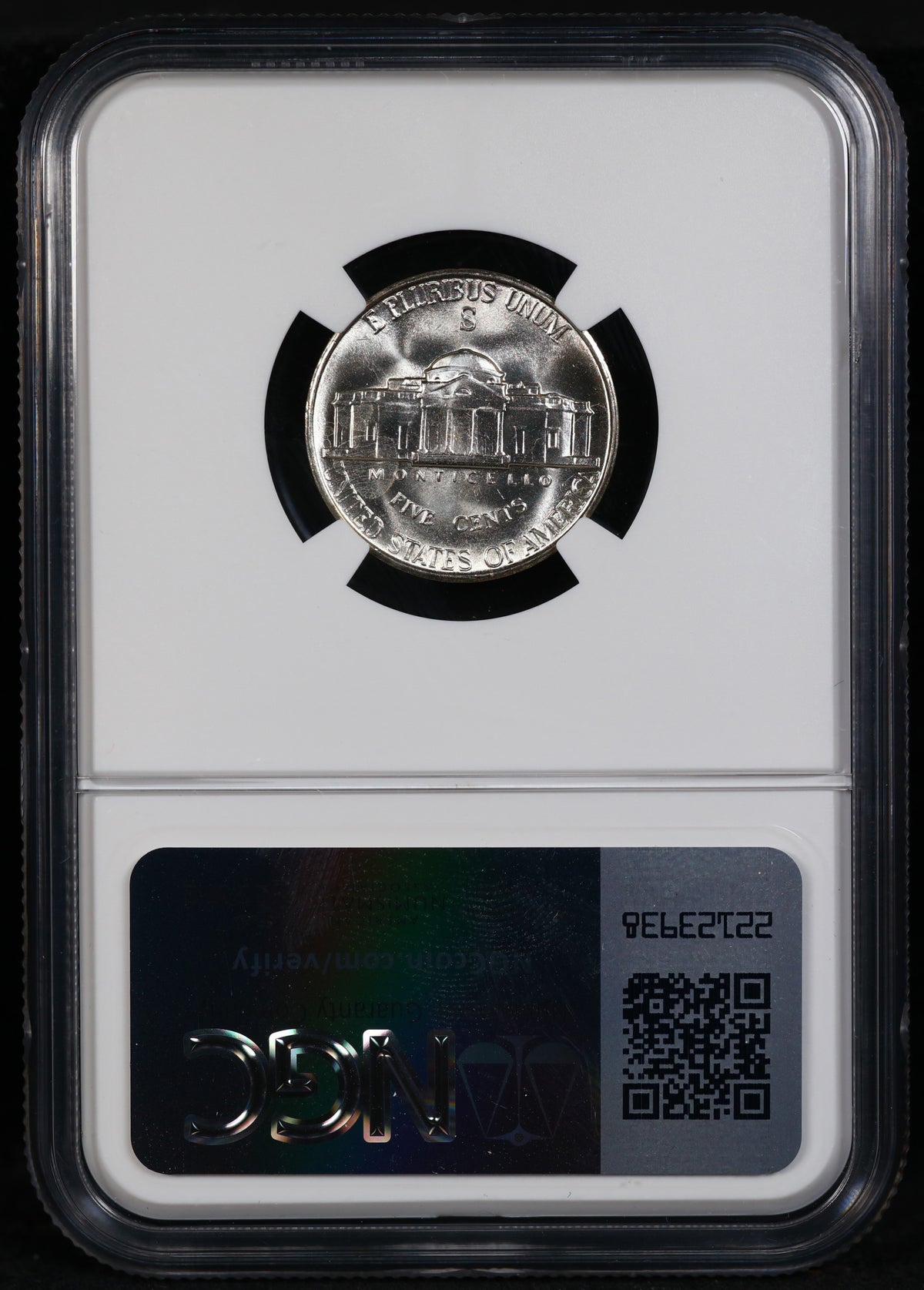 1943-S Jefferson Nickel 5c MS66 NGC