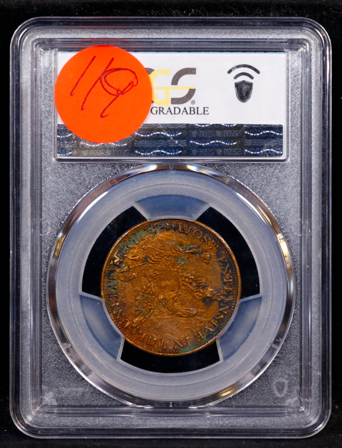 c.1850 Miller Pa-476 Sleeper & Fenner Token PCGS XF Details Environmental Damage