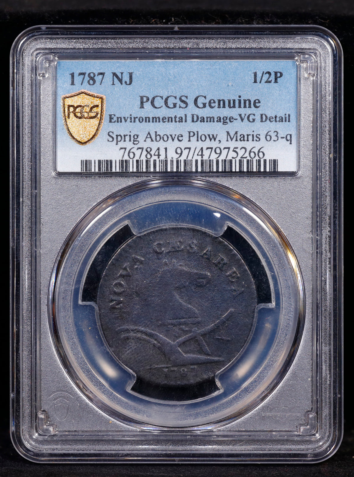 1787 NJ 1/2P