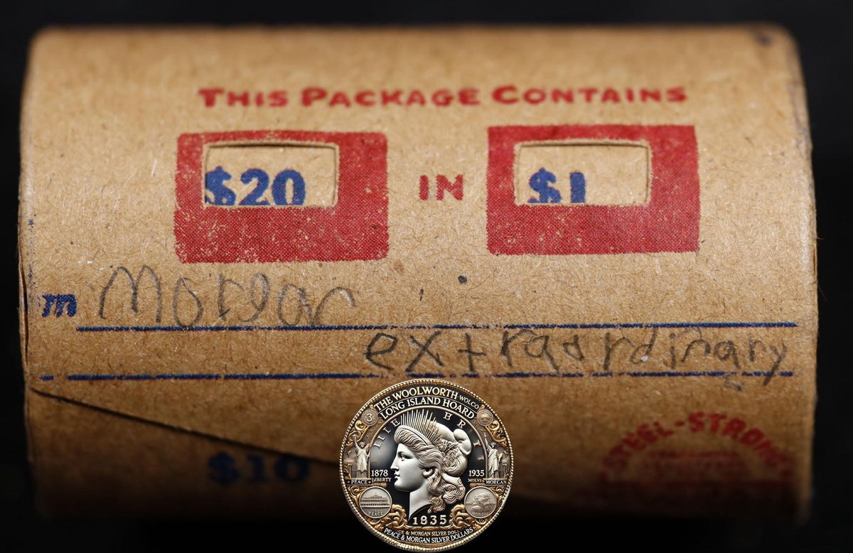 20 Circulated Morgan Dollar Roll: Extraordinary - 20 CMX