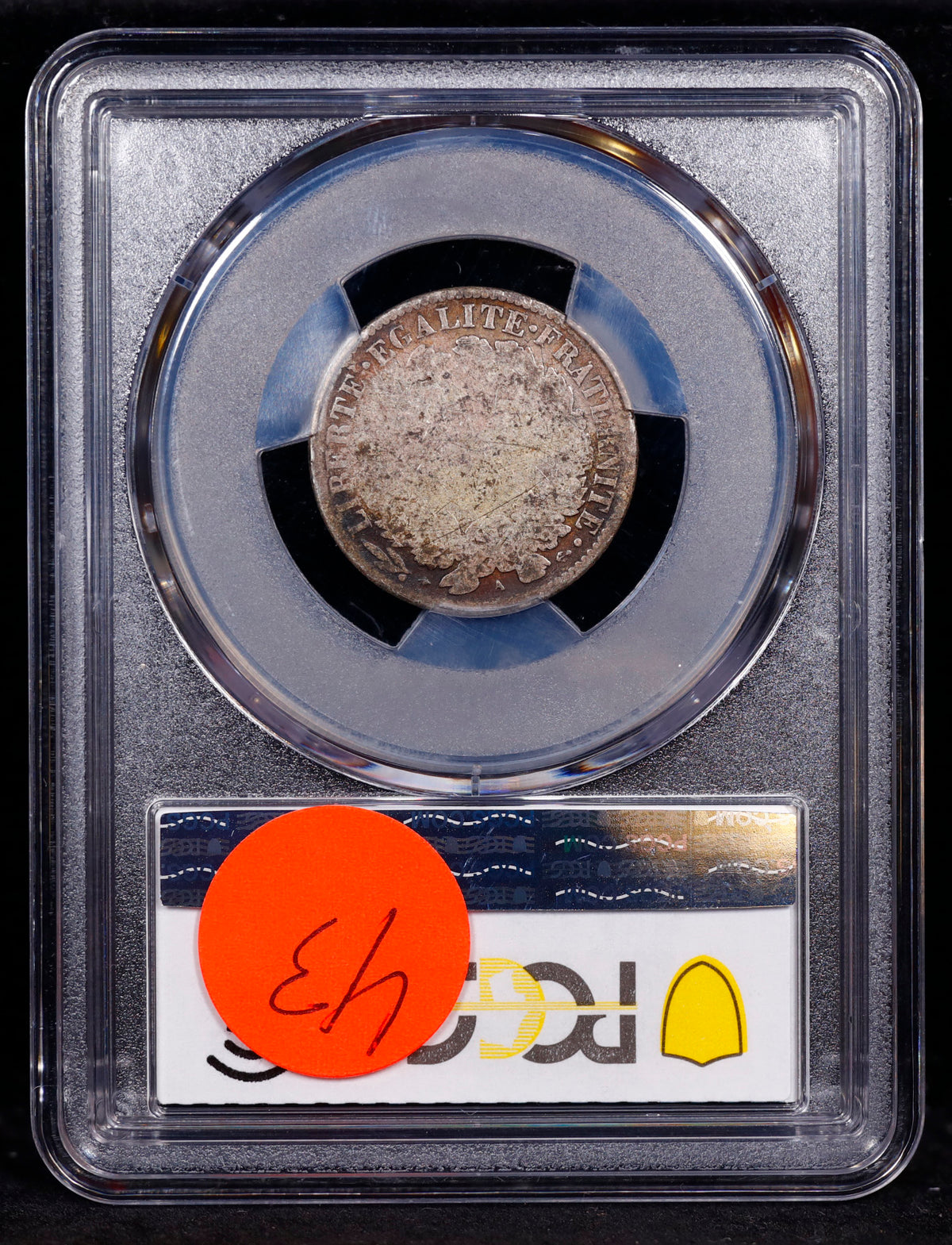 1871-72 A 1 Franc France PCGS G06
