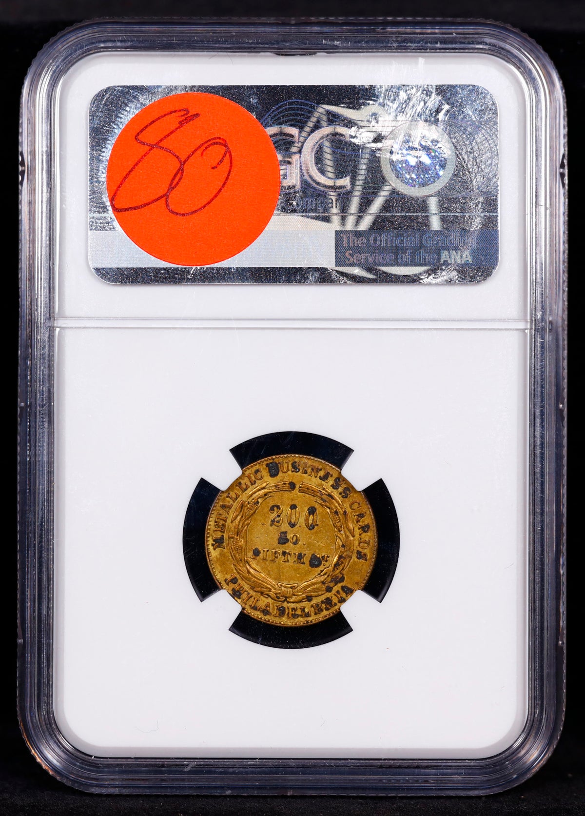 1860 Phila PA M-PA-354 R. Lovett Jr. NGC XF Details